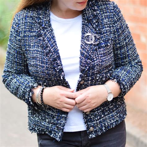 do chanel jackets run small|Chanel tweed jacket zara.